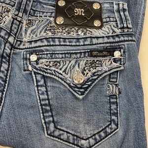 MISS ME DENIM CAPRIS